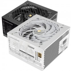 Fuente de Alimentación Mars Gaming MPB1000SI/ 1000W/ Ventilador 12cm/ 80 Plus Gold/ Blanca