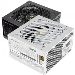 Fuente de Alimentación Mars Gaming MPB1000SI/ 1000W/ Ventilador 12cm/ 80 Plus Gold/ Blanca Fuente de Alimentación Mars Gaming MPB1000SI/ 1000W/ Ventilador 12cm/ 80 Plus Gold/ Blanca