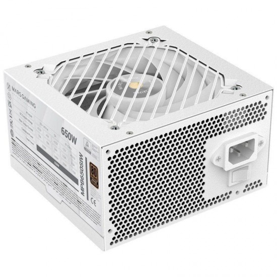 Fuente de alimentación mars gaming mpb650si/ 650w/ ventilador 12cm/ 80 plus bronze