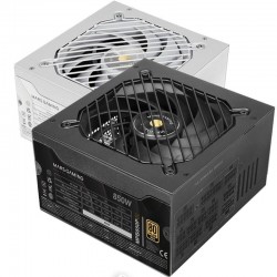 Fuente de Alimentación Mars Gaming MPB850PSI/ 850W/ Ventilador 14cm/ 80 Plus Gold