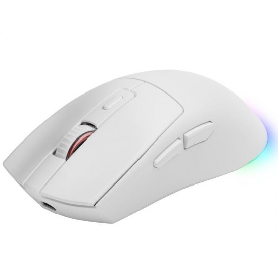 Ratón gaming inalámbrico mars gaming mm-t3/ batería recargable/ hasta 14400 dpi/ blanco Ratón gaming inalámbrico mars gaming mm-t3/ batería recargable/ hasta 14400 dpi/ blanco