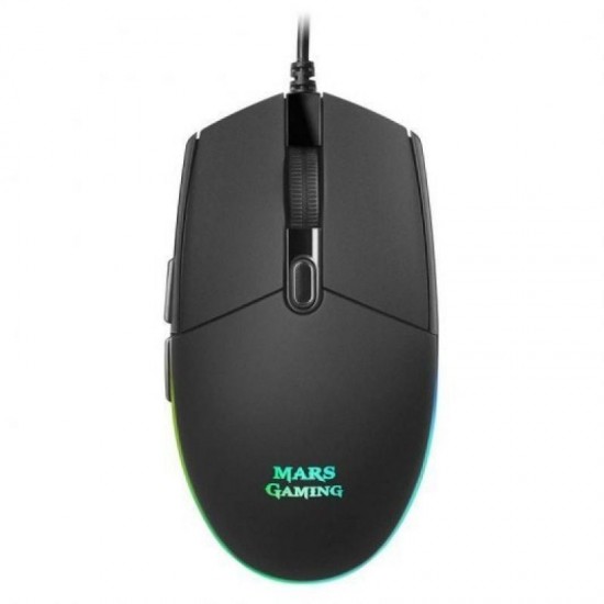 Ratón gaming mars gaming mmg/ hasta 3200 dpi