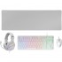 Pack Gaming Mars Gaming MCP-RGB3W/ Teclado RGB + Ratón Óptico + Alfombrilla XXL + Auriculares