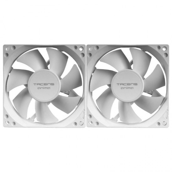 Pack 2 ventiladores tacens af8x2/ 8cm