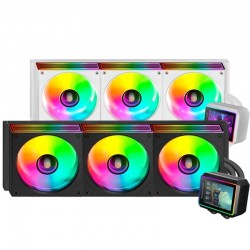 Sistema de Refrigeración Líquida Mars Gaming ML-VISIONII360/ Negro Sistema de Refrigeración Líquida Mars Gaming ML-VISIONII360/ Negro