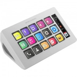 Stream Deck Slim Mars Gaming MSD-ONE/ 15 Teclas LCD/ Blanco