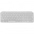Teclado Compacto Inalámbrico por Bluetooth Mars Gaming MK-SILENKEYS/ Blanco