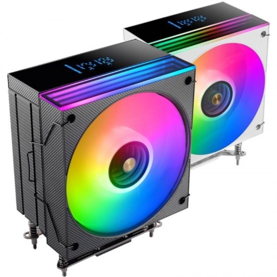 Ventilador con disipador mars gaming mcpu-lcd/ 12cm