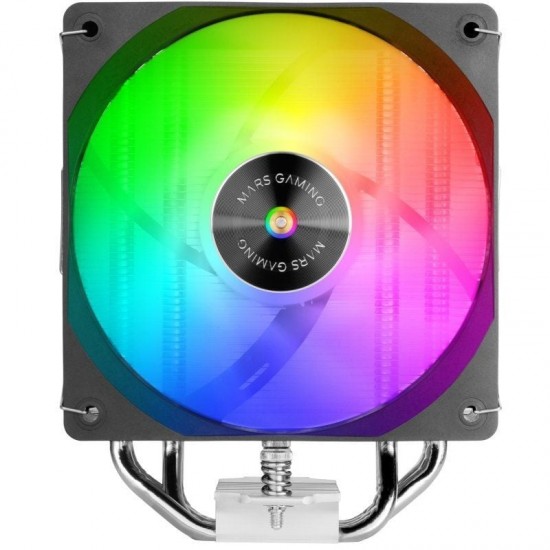 Ventilador con disipador mars gaming mcpu-x4argb/ 12cm