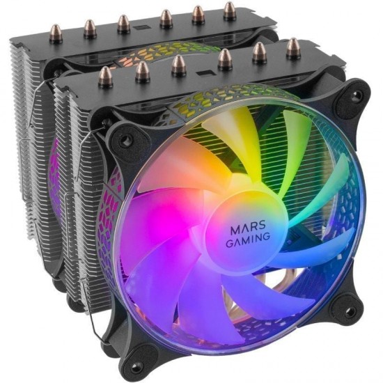 Ventilador con disipador mars gaming mcpu-xt/ 12cm