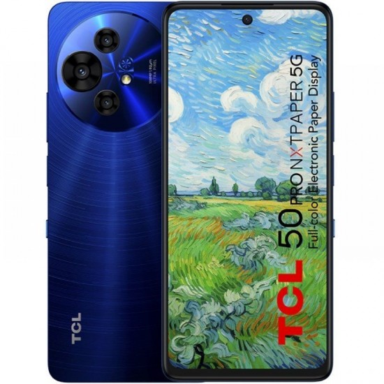 Smartphone tcl 50 pro nxtpaper 8gb/ 512gb/ 6.8'/ 5g/ azul medianoche Smartphone tcl 50 pro nxtpaper 8gb/ 512gb/ 6.8'/ 5g/ azul medianoche