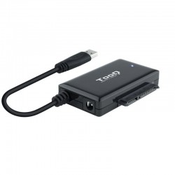 Adaptador para Discos Duros 2.5'/3.5' Tooq TQHDA-01A/ USB 3.0 Macho - SATA