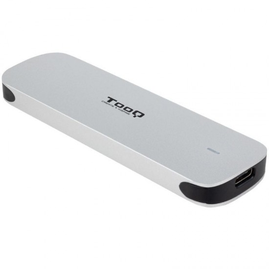 Caja externa para disco ssd m.2 tooq tqe-2202s/ usb 3.1 gen1/ sin tornillos