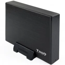 Caja Externa para Disco Duro de 3.5' TooQ TQE-3527B/ USB 3.1 Caja Externa para Disco Duro de 3.5' TooQ TQE-3527B/ USB 3.1