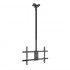 Soporte de Techo Giratorio/ Inclinable/ Nivelable TooQ LPCE1186TSLI-XL-B para TV de 43-86'/ hasta 60kg