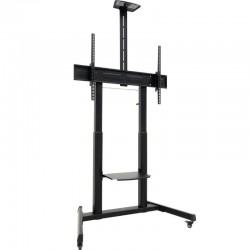 Soporte de Suelo Inclinable con Ruedas TooQ FS20406HM-B para TV de 60-100'/ hasta 120kg