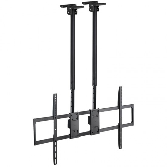 Soporte de techo extensible/ inclinable tooq lpce11120tsli-b para tv de 60-120'/ hasta 120kg