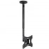 Soporte de Techo Giratorio/ Inclinable/ Nivelable TooQ LPCE2301TSLI-B para TV de 23-42'/ hasta 30kg