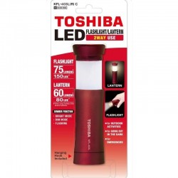Linterna Toshiba KFL-403L/ 75 Lúmenes/ 3 pilas *AAA/ Roja