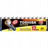 Pack de 12 Pilas AA Toshiba High Power LR6/ 1.5V/ Alcalinas
