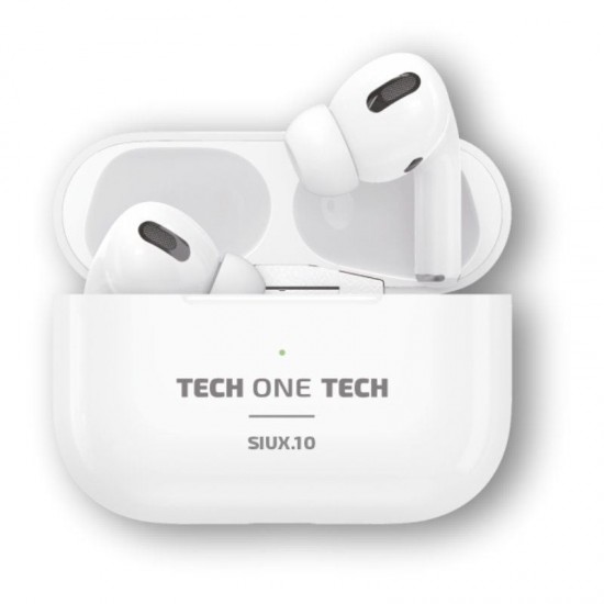 Auriculares bluetooth tech one tech siux.10 tec1410/ con estuche de carga/ autonomía 5h/ blancos Auriculares bluetooth tech one tech siux.10 tec1410/ con estuche de carga/ autonomía 5h/ blancos