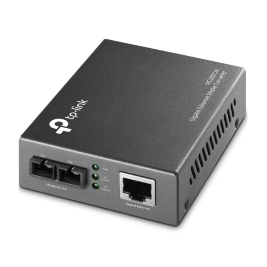 Conversor de medios gigabit tp-link mc200cm v2/ 1 puerto/ rj-45 10/100/1000 Conversor de medios gigabit tp-link mc200cm v2/ 1 puerto/ rj-45 10/100/1000