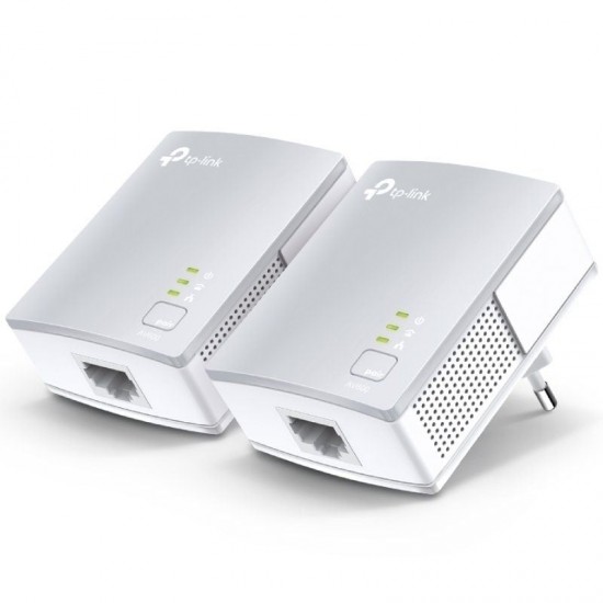 Adaptador powerline tp-link tl-pa4010kit 600mbps/ alcance 300m/ pack de 2