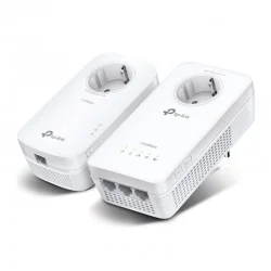 Adaptador Powerline TP-Link TL-WPA8631P 1300Mbps/ Alcance 300m/ Pack de 2