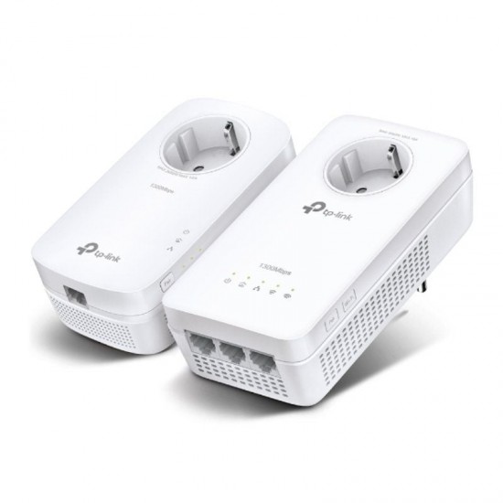 Adaptador powerline tp-link tl-wpa8631p 1300mbps/ alcance 300m/ pack de 2