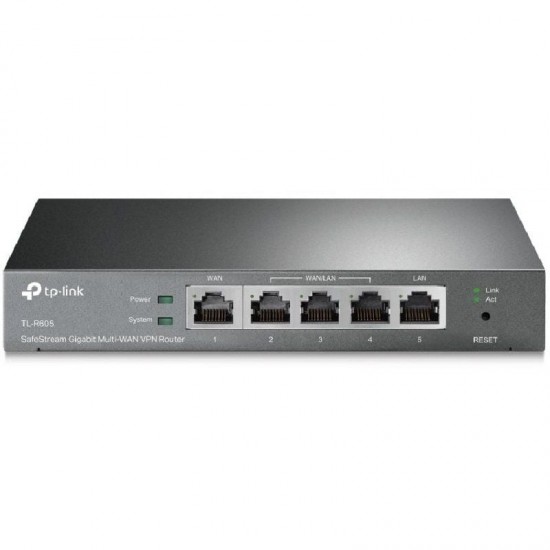 Router vpn safestream gigabit tp-link omada tl-r605/ 5 puertos multi-wan Router vpn safestream gigabit tp-link omada tl-r605/ 5 puertos multi-wan