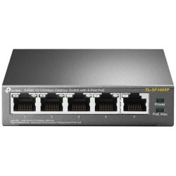 Switch TP-Link TL-SF1005P 5 Puertos/ RJ-45 10/100 PoE Switch TP-Link TL-SF1005P 5 Puertos/ RJ-45 10/100 PoE