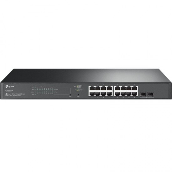 Switch tp-link omada jetstream tl-sg2218p 18 puertos/ rj-45 10/100/1000/ poe+ Switch tp-link omada jetstream tl-sg2218p 18 puertos/ rj-45 10/100/1000/ poe+