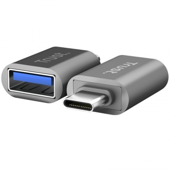 Adaptador usb 3.0 trust calyx 26221/ usb tipo-c macho - usb hembra Adaptador usb 3.0 trust calyx 26221/ usb tipo-c macho - usb hembra