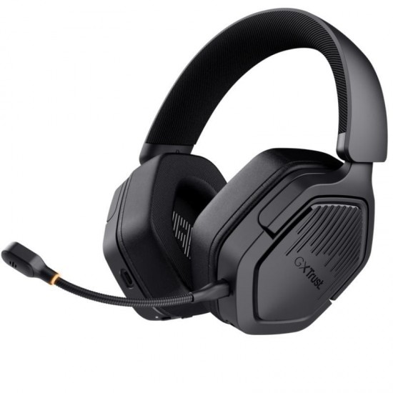 Auriculares gaming inalámbricos con micrófono trust gaming gxt 493ps carus ps5/ jack 3.5/ bluetooth/ negros