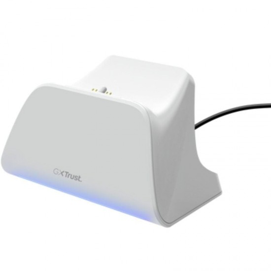 Estación de recarga rápida trust gaming gxt 255 para ps5/ blanco