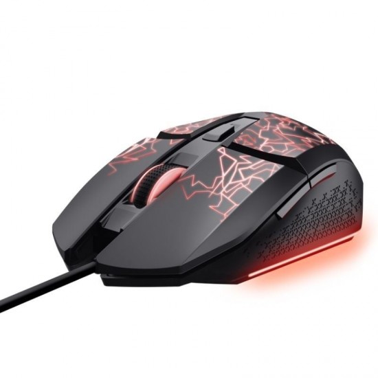 Ratón gaming trust gaming gxt 113 felox 25749/ hasta 6400 dpi