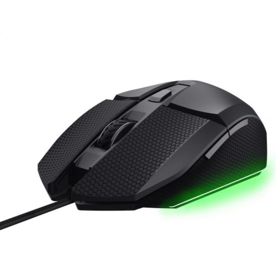 Ratón gaming trust gaming gxt 121 felox+ 25603/ hasta 10000 dpi