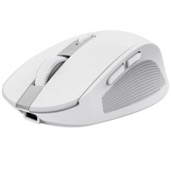 Ratón Inalámbrico por Bluetooth Trust Ozaa Compact Wireless/ Batería recargable/ Hasta 3200 DPI/ Blanco Ratón Inalámbrico por Bluetooth Trust Ozaa Compact Wireless/ Batería recargable/ Hasta 3200 DPI/ Blanco