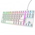 Teclado Gaming Trust Gaming GXT 833 Thado TKL 25896/ Blanco