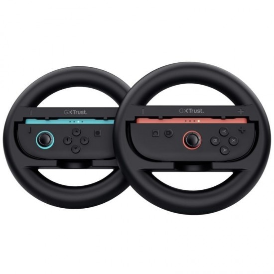Pack volante joy-con trust gaming gxt 1257 26048 para mandos nintendo switch 2/ 2 uds