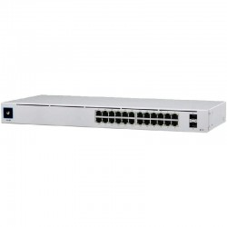 Switch Ubiquiti USW-24-POE 24 Puertos/ RJ45 10/100/1000 POE Switch Ubiquiti USW-24-POE 24 Puertos/ RJ45 10/100/1000 POE
