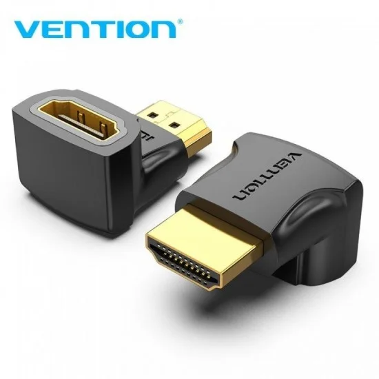 Adaptador hdmi 4k 90º vention aiob0/ hdmi macho - hdmi hembra