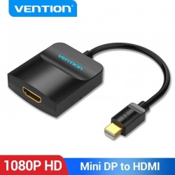 Conversor Vention HBCBB/ Mini DisplayPort Macho - HDMI Hembra Conversor Vention HBCBB/ Mini DisplayPort Macho - HDMI Hembra