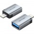 Adaptador OTG USB Vention CUCH0/ USB Hembra - Lightning Macho/ Azul