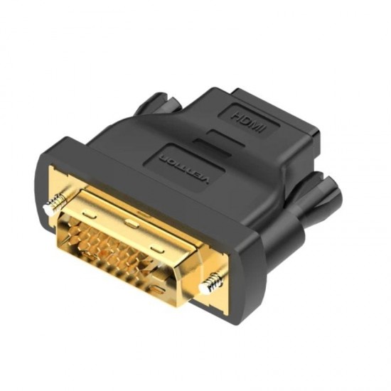 Adaptador vention ecdb0/ dvi macho - hdmi hembra Adaptador vention ecdb0/ dvi macho - hdmi hembra