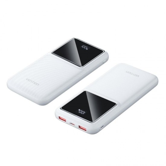 Powerbank 10000mah vention fhkw0/ 22.5w/ blanca