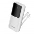 Powerbank 20000mAh Vention FHPW0/ 22.5W/ Blanca/ Incluye Cable USB Tipo-C y Lightning
