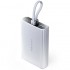 Powerbank 10000mAh Vention FHZM0/ 22.5W/ Gris/ Incluye Cable USB Tipo-C y Lightning