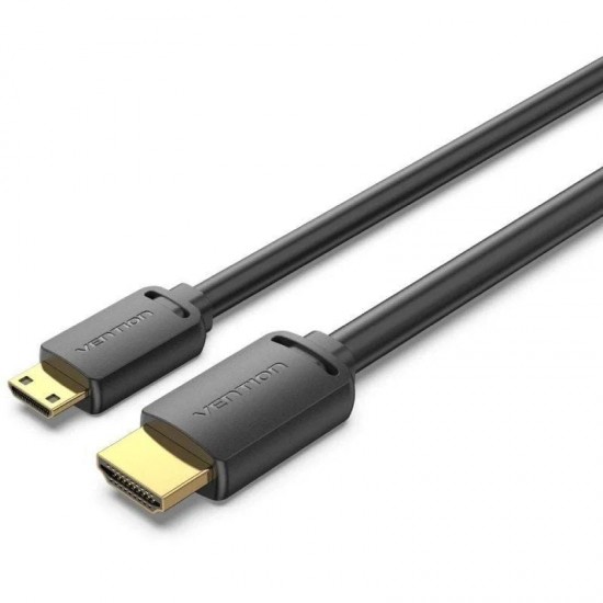 Cable hdmi 4k vention aghbh/ hdmi macho - mini hdmi macho/ 2m/ negro Cable hdmi 4k vention aghbh/ hdmi macho - mini hdmi macho/ 2m/ negro