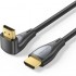 Cable HDMI 2.0 4K Acodado Vention ALQBG/ HDMI Macho - HDMI Macho/ 1.5m/ Negro